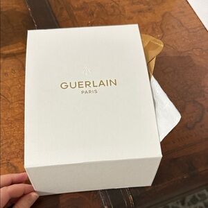 Guerlain White Box with Gold Accents